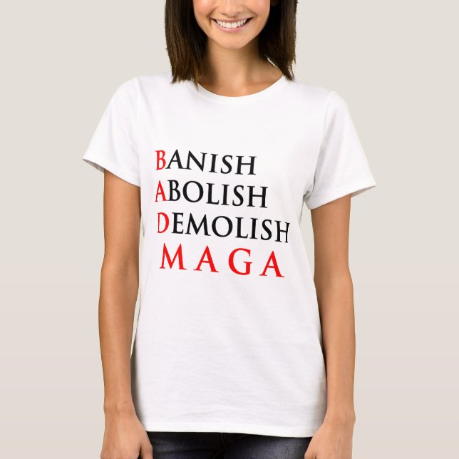 Camiseta Banir Abolir Demolir (Frente)
