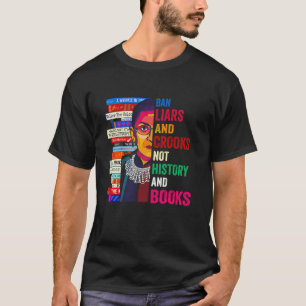 Camiseta Banir Mentiras E Cruzeiros Não História E Livros