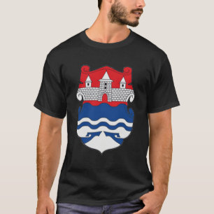 Camiseta Banja Luka Brasão RS República Sérvia Bandeira Sér