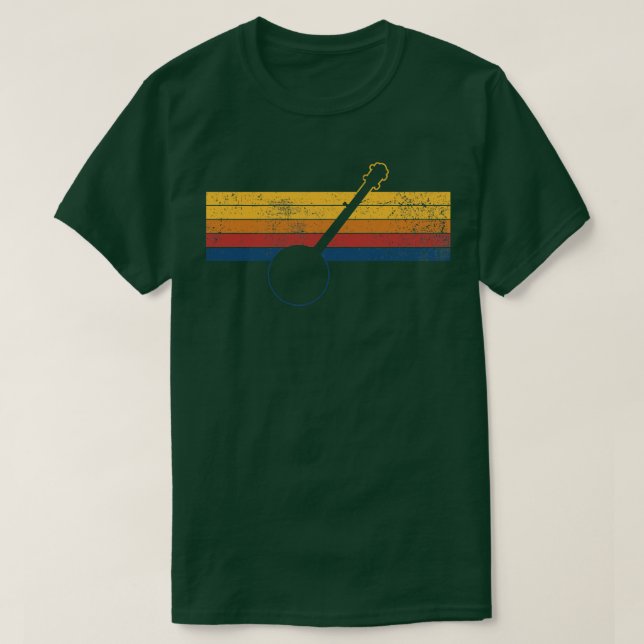 Camiseta Banjo Bluegrass Music (Frente do Design)