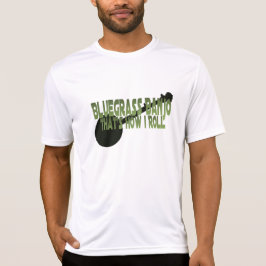Camiseta Banjo do Bluegrass. Isso é como eu rolo