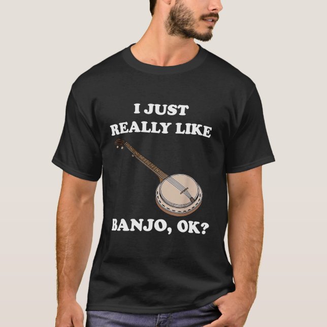 Camiseta Banjo Eu Gosto Muito De Banjo (Frente)