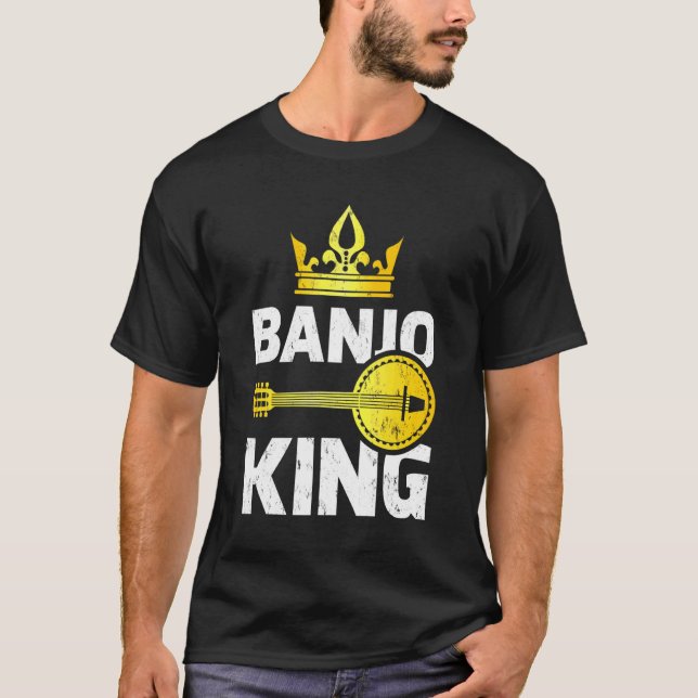 Camiseta Banjo Music Banjo King (Frente)