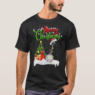 Camiseta Banjo Music Xmas Papais noeis Banjo Christma