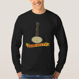 Camiseta Banjo Old Time Open Back Clawhammer Banjo Bum Dit