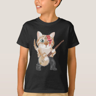 Camiseta Banjo tocando Cat Folk Country Music Lover