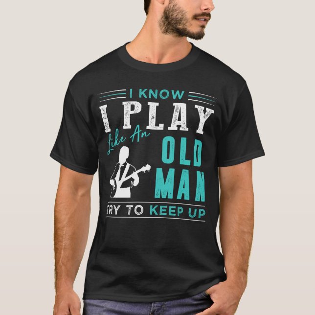 Camiseta Banjo Virtuoso: Continue com minha Hilariantemente (Frente)