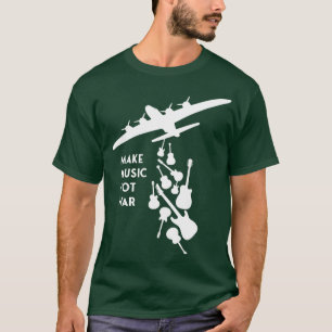 Camiseta Banksy Make Music NotWhite