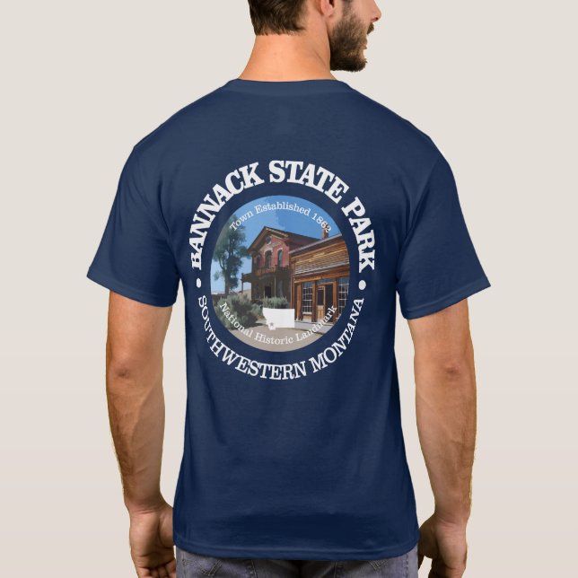 Camiseta Bannack State Park (Verso)