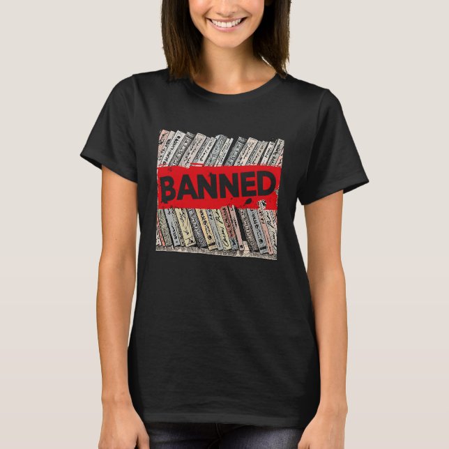 Camiseta Banned Books  Book Readers I Read Banned Books Quo (Frente)