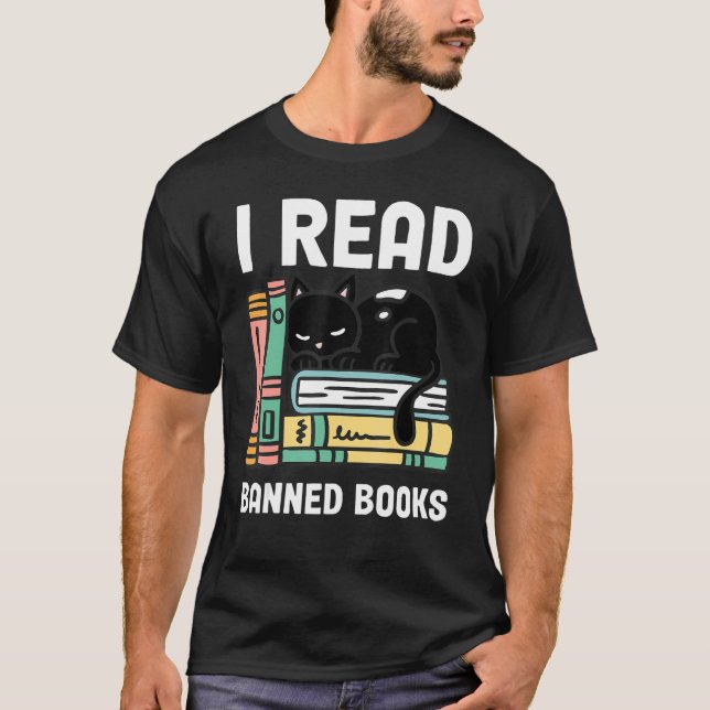 Camiseta Banned Books Bookworm Reader I Read Banned Books (Frente)