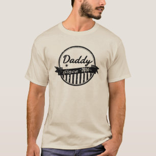 Camiseta Banner Círculo Grunge Pai Desde 2014