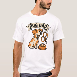 Camiseta Banner Desenho Pai de Cachorro