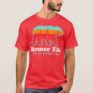 Camiseta Banner Elk North olina Bear Souvenir
