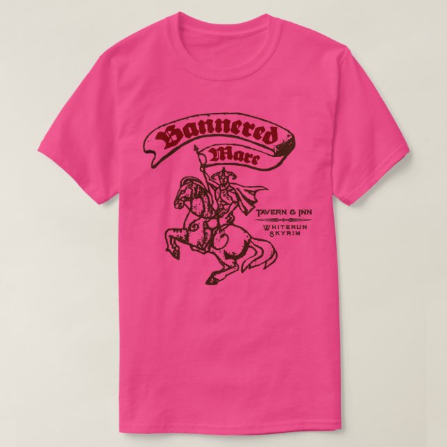 Camiseta Bannered Mare (Frente do Design)