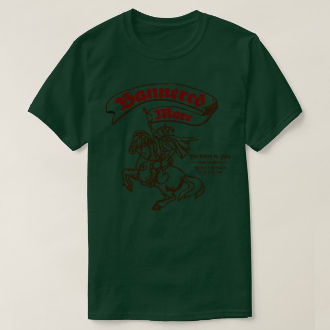 Camiseta Bannered Mare (Frente do Design)