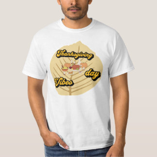 Camiseta Banquete de Ação de Graças Vibes Janta de Férias