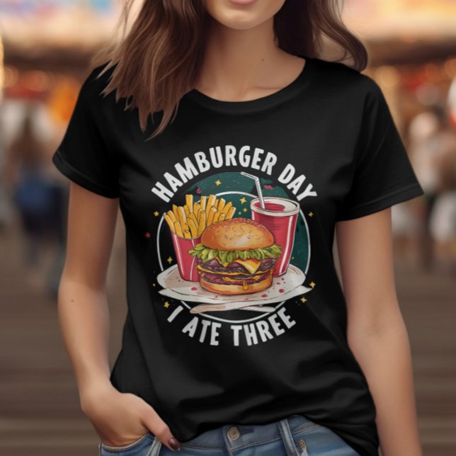 Camiseta Banquete de Comida rápida e agradável (Criador carregado)