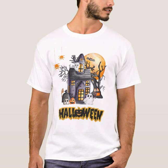 Camiseta Banquete de Halloween (Frente)