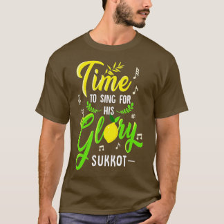 Camiseta Banquete de Tabernáculos com Lulav e Etrog ou Sukk