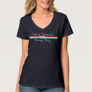 Camiseta Banquete de Tabernags Itália, de V-Neck