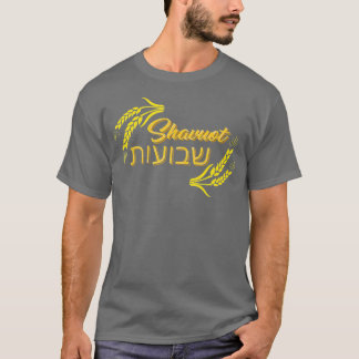 Camiseta Banquete Shavuot de Semanas Judeu Feliz Shavuot He