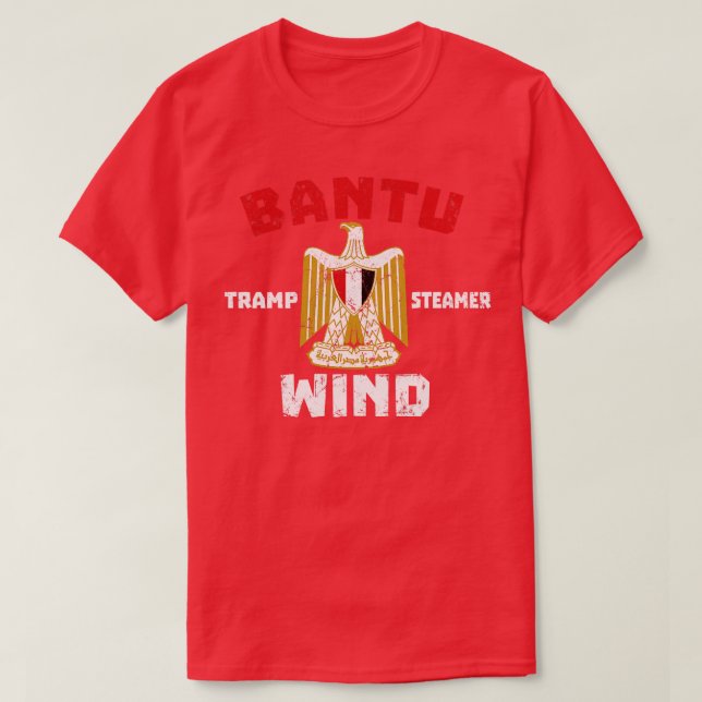 Camiseta Bantu Wind 1 (Frente do Design)