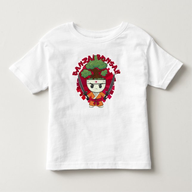 Camiseta Banzai Bonsai! (Frente)