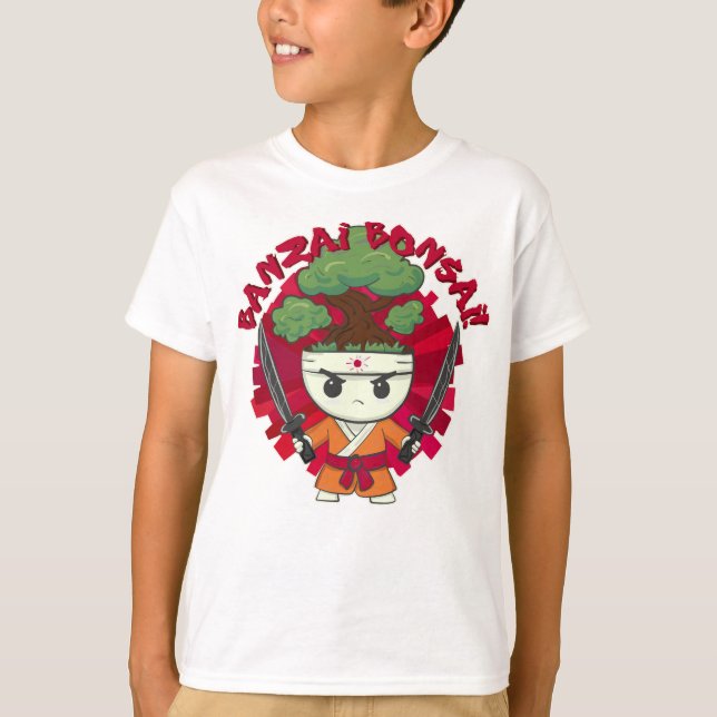 Camiseta Banzai Bonsai! (Frente)