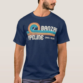 Camiseta Banzai Pipeline 80 Graphic North Shore Hawaii