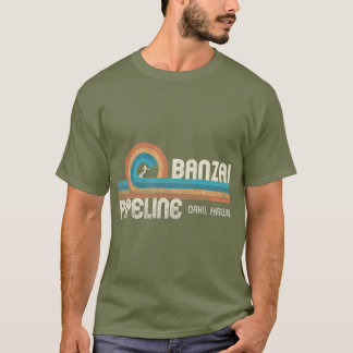 Camiseta Banzai Pipeline 80 Graphic North Shore Hawaii
