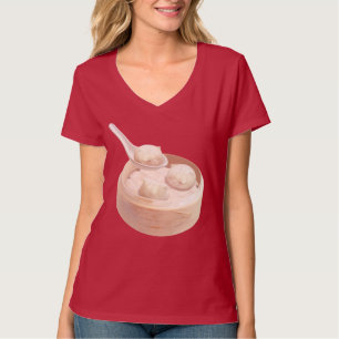 Camiseta Bao Buns Steamed com Tea