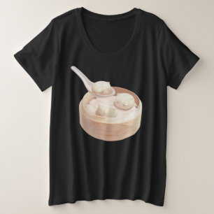 Camiseta Bao Buns Steamed com Tea