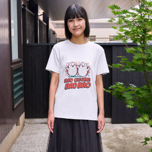 Camiseta Bao Chicka Bao Bao - Piada Divertida de Bao Bun 