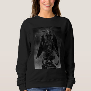 Camiseta Baphomet Satanic Satã Cabeça de Capim 666 Occult P