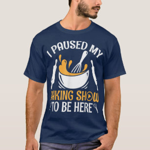Camiseta Baqueamento Engraçado mostra padeiro e pasteleiro