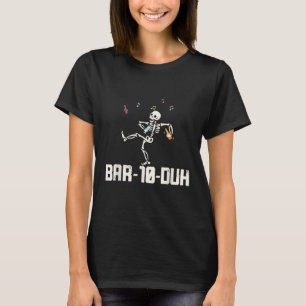 Camiseta Bar 10 Duh - Bartender - Esqueleto Legal engraçado