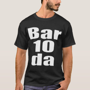 Camiseta BAR a Dinamarca do barman todo o barman do