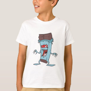 Camiseta bar bobo super villiana mau de chocolate doce