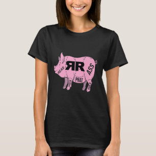 Camiseta Bar Da Rua Ferroviária E Prêmio De Suíno Rosa Gril