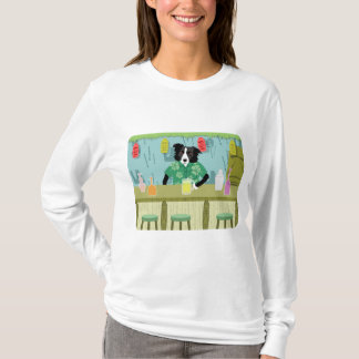 Camiseta Bar de bambu de border collie Tiki