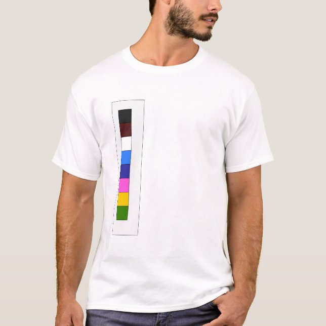 Camiseta Bar de cor (Frente)