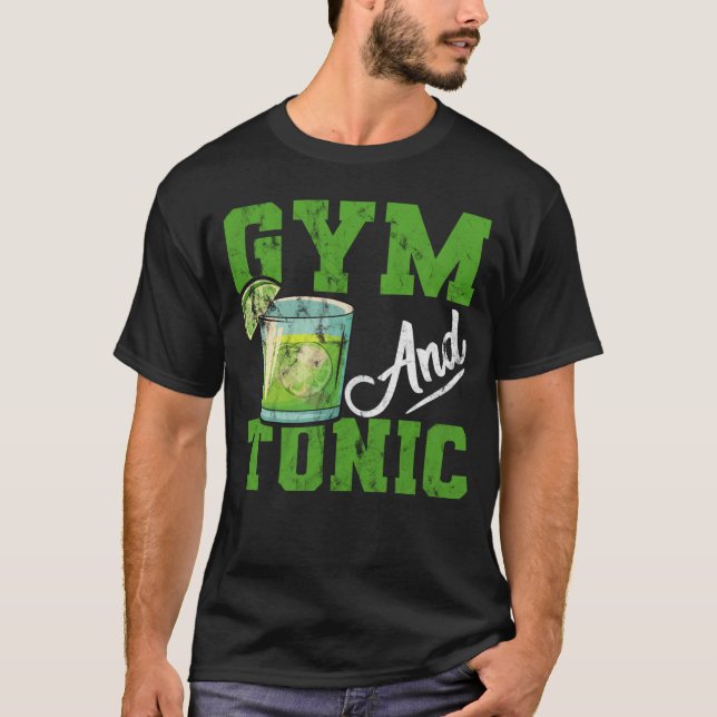 Camiseta Bar De Gim E Gin Tônico (Frente)