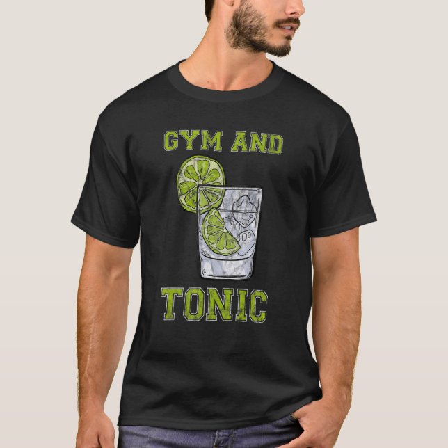 Camiseta Bar De Gim E Gin Tônico (Frente)