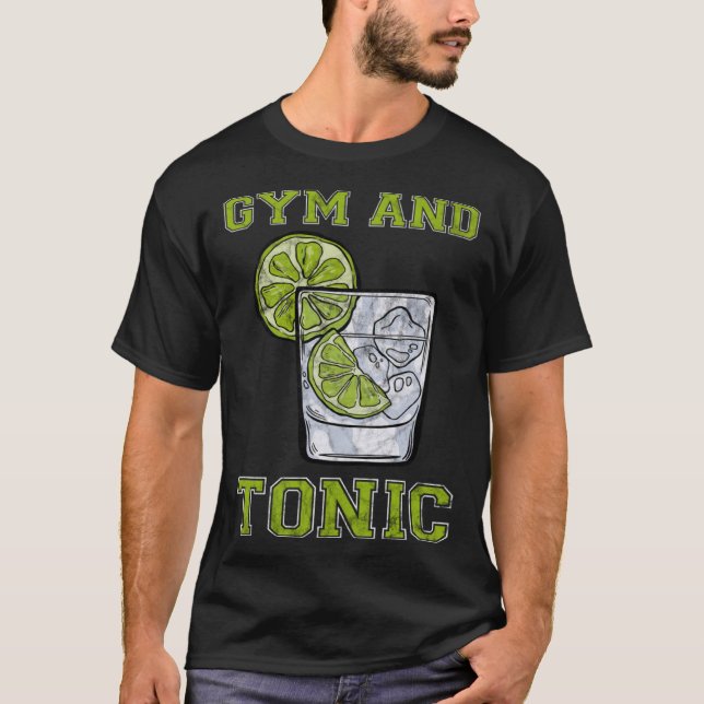 Camiseta Bar De Gim E Gin Tônico (Frente)