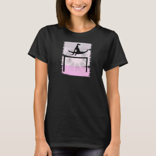 Camiseta Bar de Mulheres - Gymnast Rosa - Gymnast Parallel