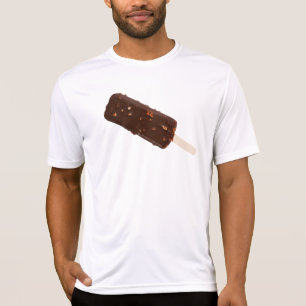 Camiseta Bar de SlipperyJoe, Sorvete de chocolate delicioso