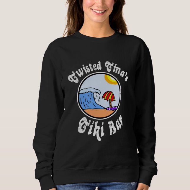 Camiseta Bar de Tiki da Tinas Torta (Frente)