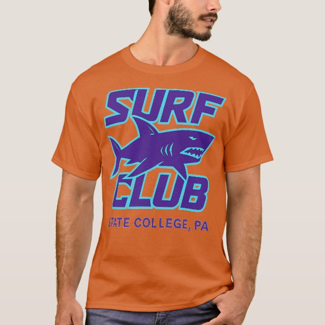 Camiseta Bar do Clube surf (Frente)