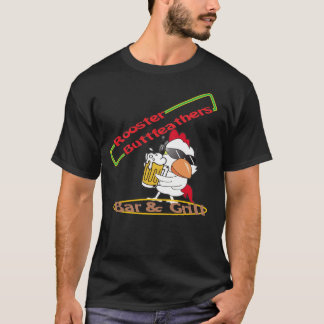 Camiseta Bar e grelha dos botões da lista